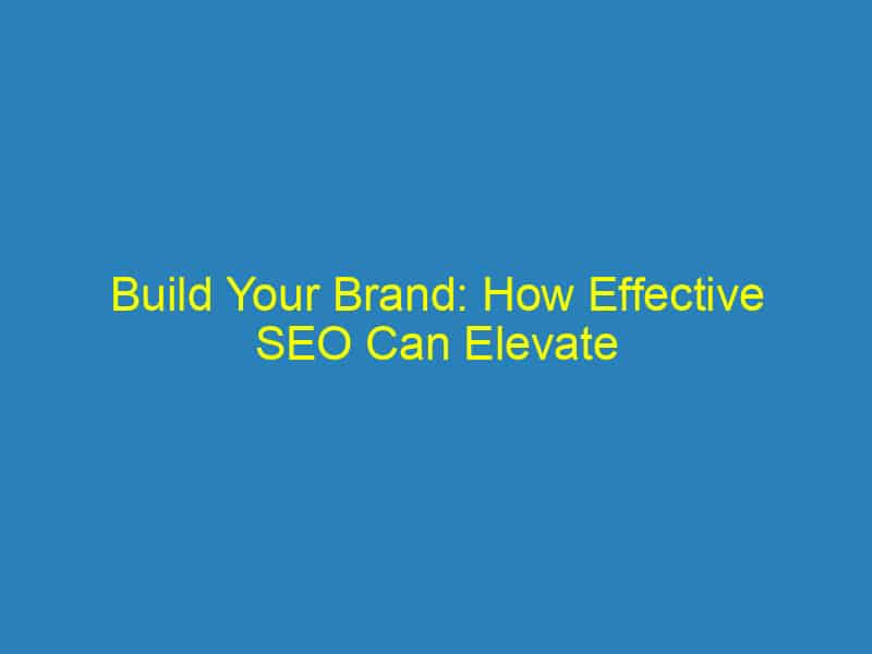 Build Your Brand: How Effective SEO Can Elevate Your Sarasota Roofing Business Beyond the Competition