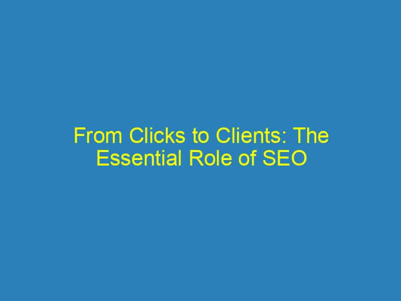 From Clicks to Clients: The Essential Role of SEO for Bradenton Locksmiths