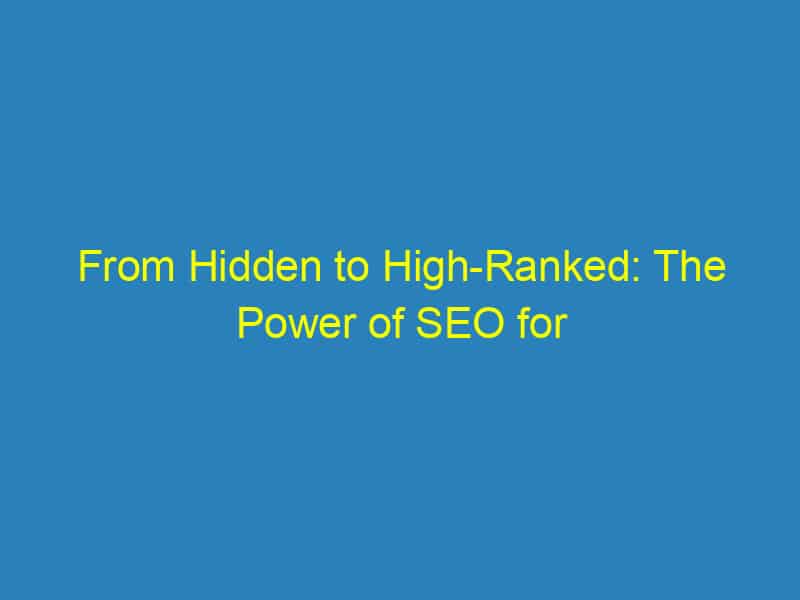 From Hidden to High Ranked: The Power of SEO for Bradenton Roofers Looking to Boost Business