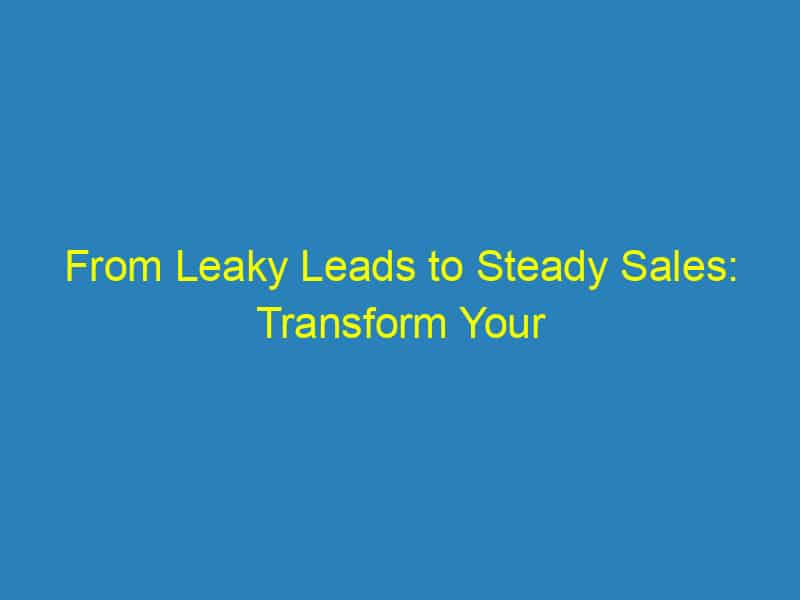 From Leaky Leads to Steady Sales: Transform Your Roofing Business with PPC Marketing in Bradenton
