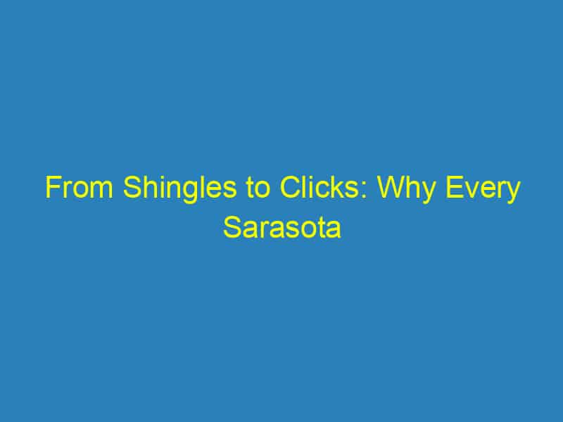 From Shingles to Clicks: Why Every Sarasota Roofer Needs a Strong PPC Strategy
