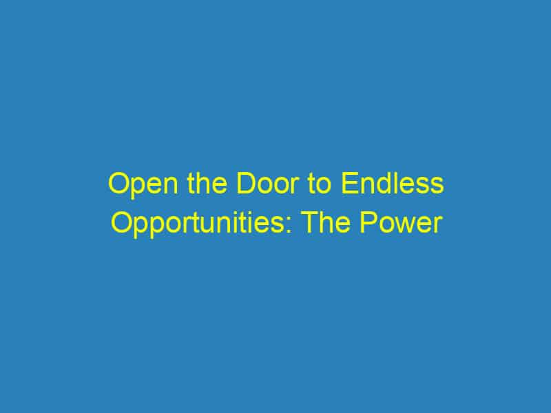 Open the Door to Endless Opportunities: The Power of PPC for Sarasota's Locksmiths