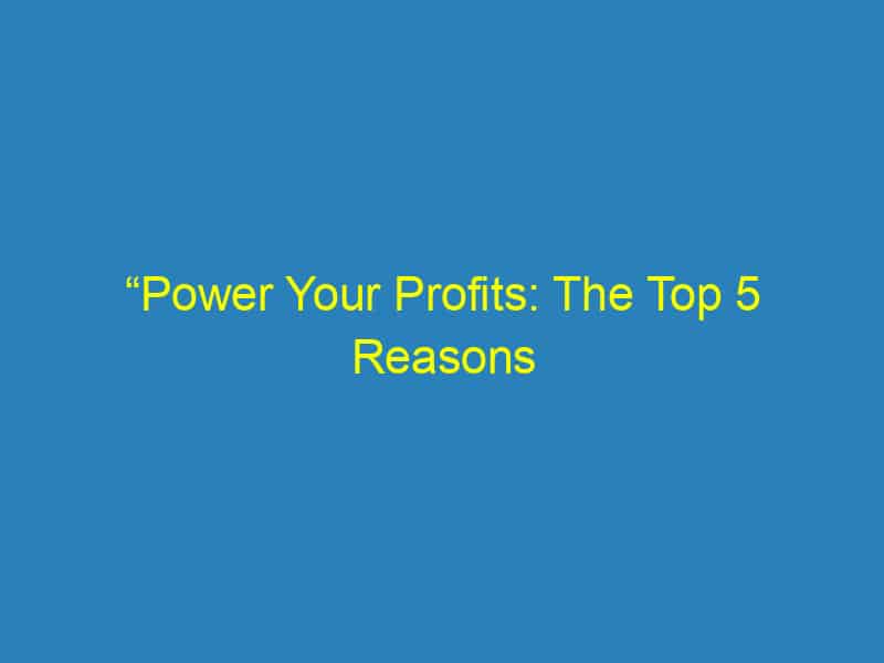 “Power Your Profits: The Top 5 Reasons Bradenton Electricians Should Invest in PPC”