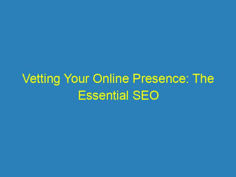 Vetting Your Online Presence: The Essential SEO Guide for Sarasota’s Animal Clinics