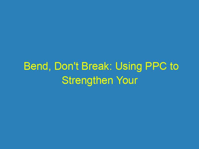 Bend, Don't Break: Using PPC to Strengthen Your Chiropractic Business in Sarasota