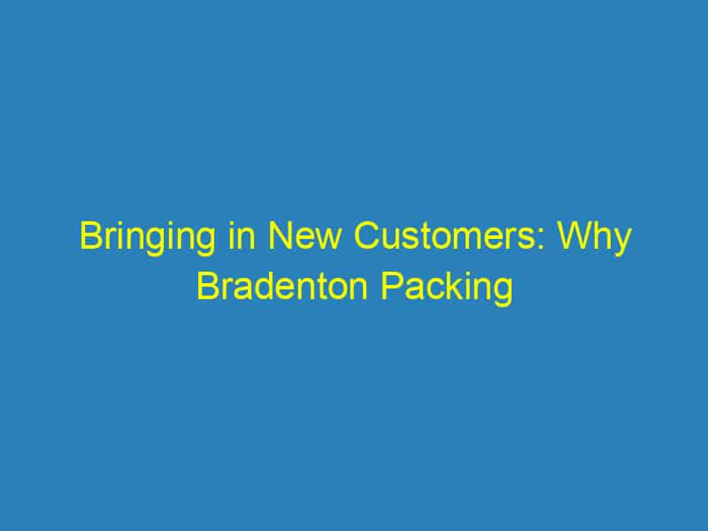 Bringing in New Customers: Why Bradenton Packing Services Need a Smart PPC Strategy