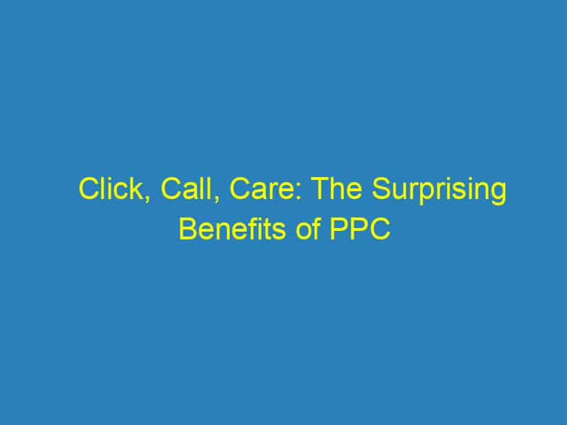 Click, Call, Care: The Surprising Benefits of PPC Advertising for Sarasota Veterinarians