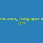 Local Visibility, Lasting Impact: The SEO Strategies Every Sarasota Plumber Should Embrace