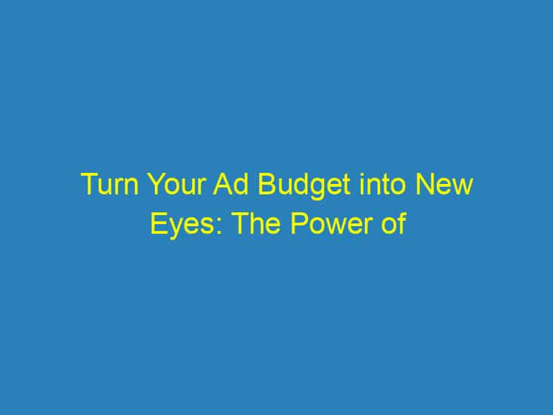 Turn Your Ad Budget into New Eyes: The Power of PPC for Sarasota's Eye Care Professionals