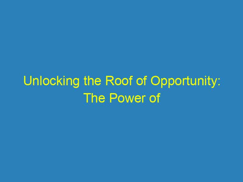 Unlocking the Roof of Opportunity: The Power of PPC Advertising for Sarasota's Roofer Entrepreneurs