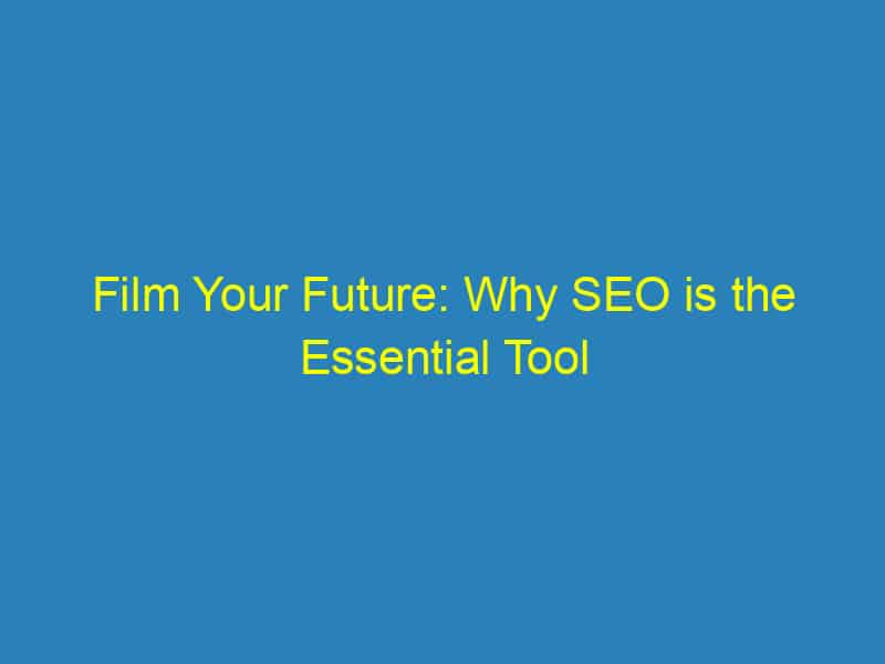 Film Your Future: Why SEO is the Essential Tool for Every Bradenton Videographer