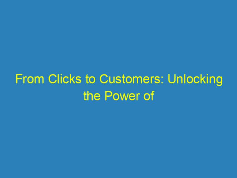 From Clicks to Customers: Unlocking the Power of PPC for Local Optometrists in Bradenton