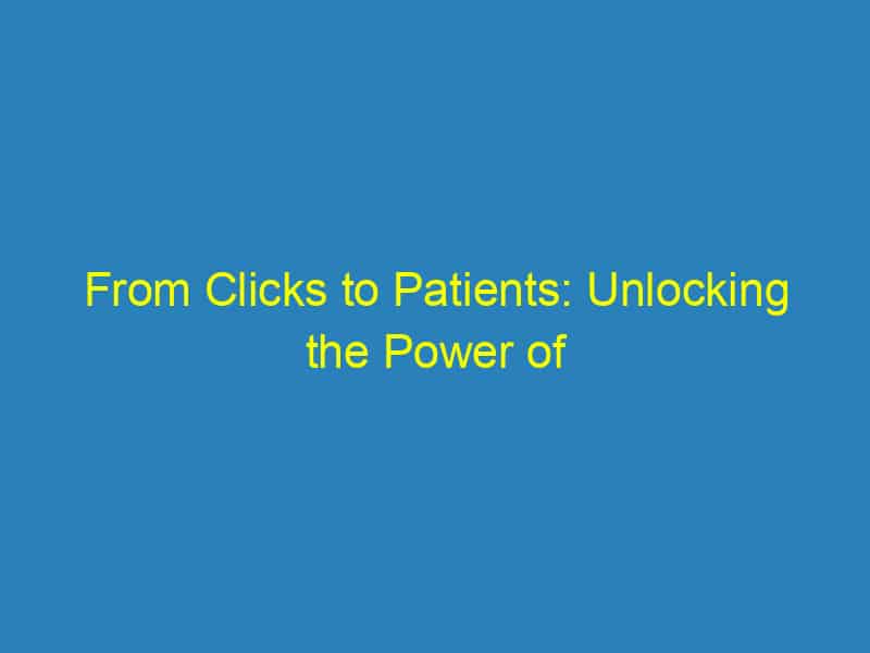 From Clicks to Patients: Unlocking the Power of PPC for Sarasota Dentists