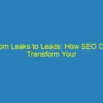 From Leaks to Leads: How SEO Can Transform Your Bradenton Plumbing Business