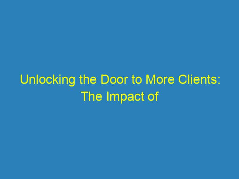Unlocking the Door to More Clients: The Impact of SEO on Handyman Businesses in Bradenton