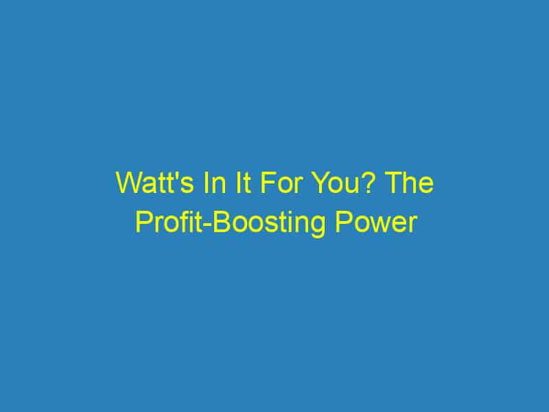 Watt's In It For You? The Profit Boosting Power of SEO for Sarasota Electricians